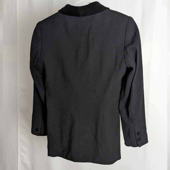 Vintage customized black blazer jacket - Picture 6 of 6